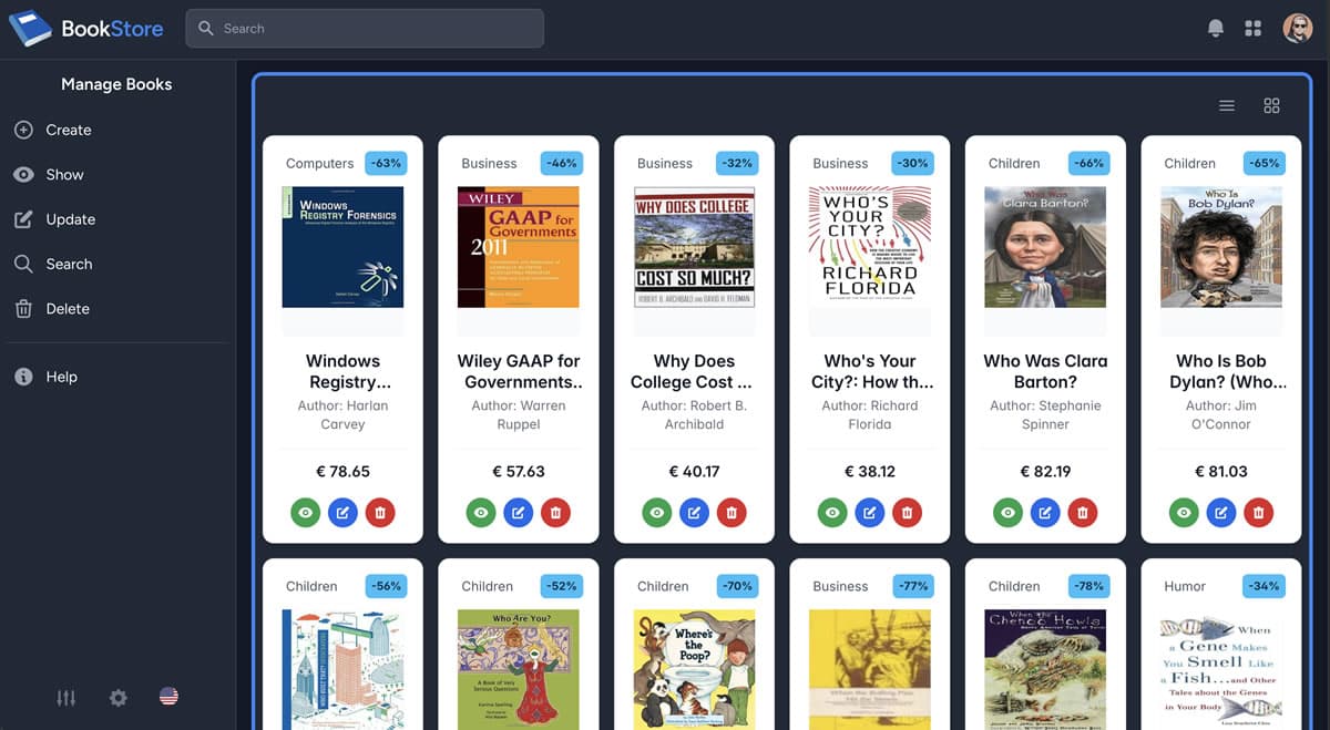 Bookstore Management System